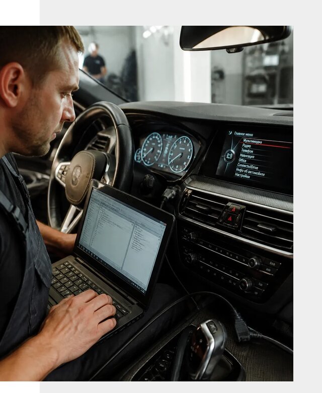 Русификация приборной панели BMW для авто в Южноуральске от компании
