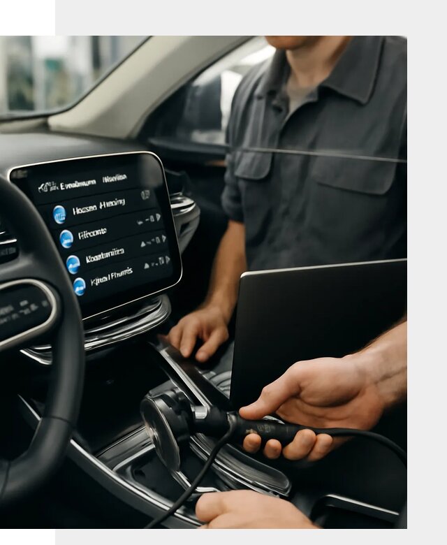 Установка приложений Geely для мультимедиа автомобиля в Южноуральске