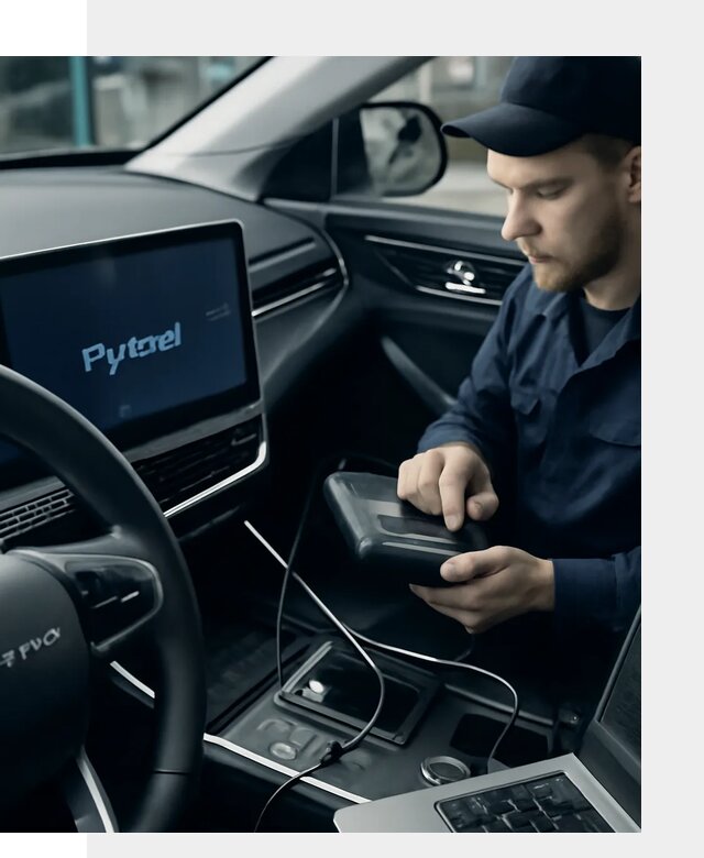 Русификация автомобилей Jetour с адаптацией меню в Южноуральске