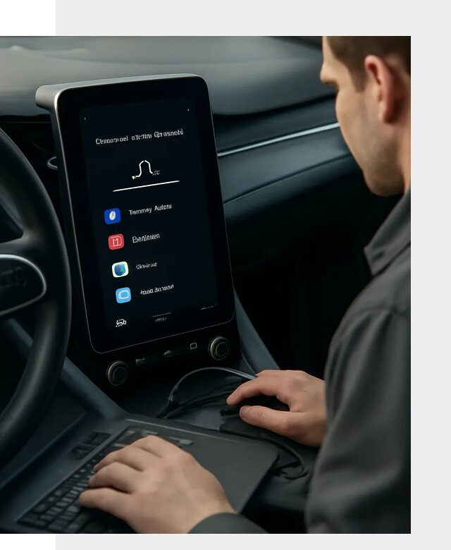 Установка приложений Lynk Co на автомобиль в Южноуральске